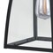 Vaxcel Granville 1 Light Bronze Geometric Outdoor Wall Lantern Clear Glass T0209 - alternate 4